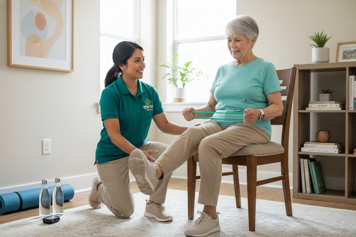 Professional Health Care Aide providing compassionate home care